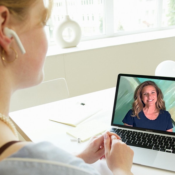 Telehealth session with Jill Harmon, LCSW-R, CCTP-II